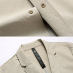 Men’s Tech Stretch Blazer – Lightweight Wrinkle-Resistant Travel Jacket