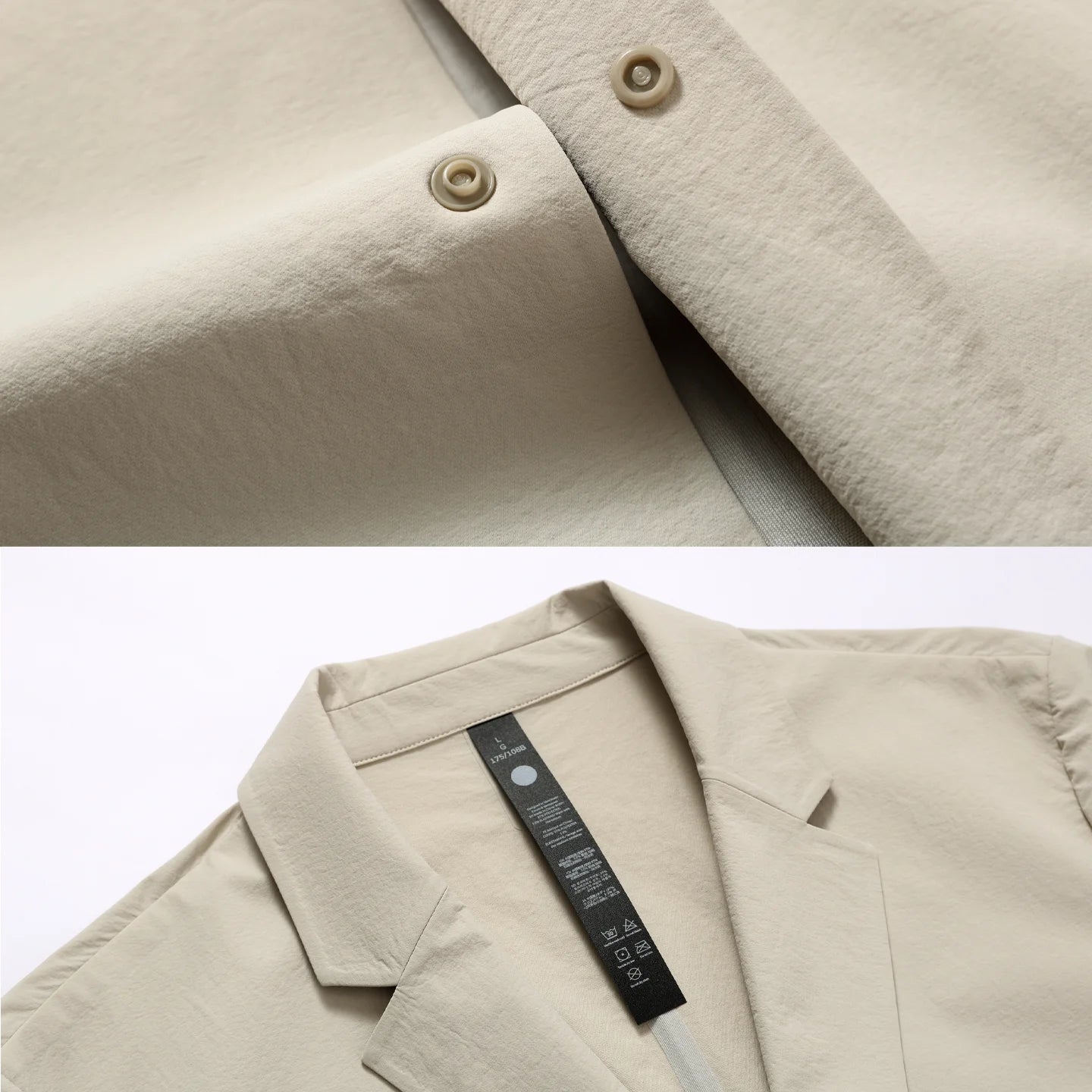 Men’s Tech Stretch Blazer – Lightweight Wrinkle-Resistant Travel Jacket