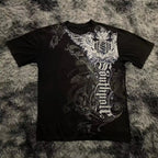 Y2K Gothic Oversized T-Shirt – Unisex High Street Graphic Cotton Top