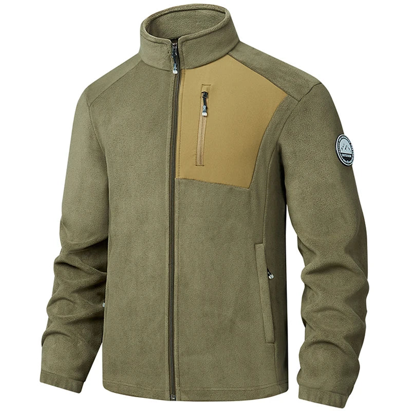 Men’s Fleece Winter Jacket – Thick Warm Casual Outerwear