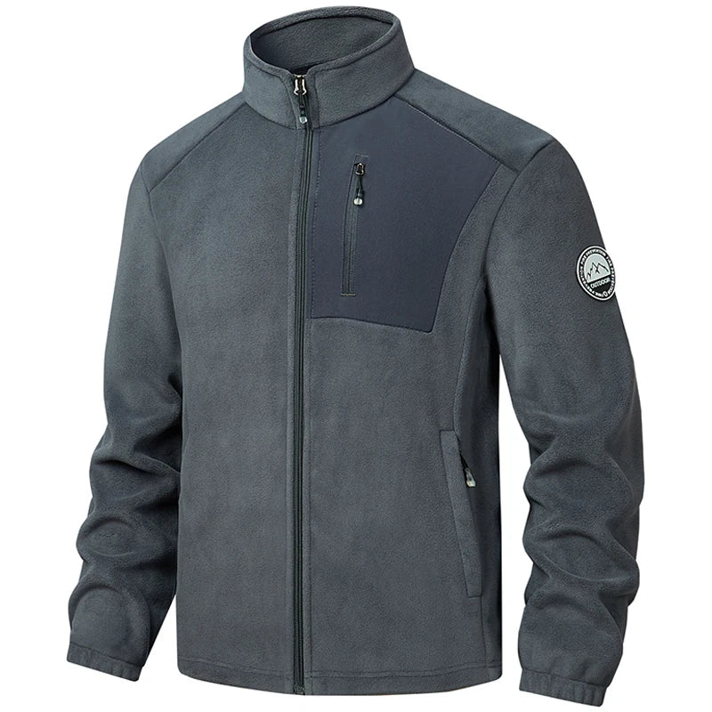 Men’s Fleece Winter Jacket – Thick Warm Casual Outerwear