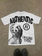 Unisex Harajuku Graphic T-Shirt – Oversized Y2K High Street Streetwear Tee