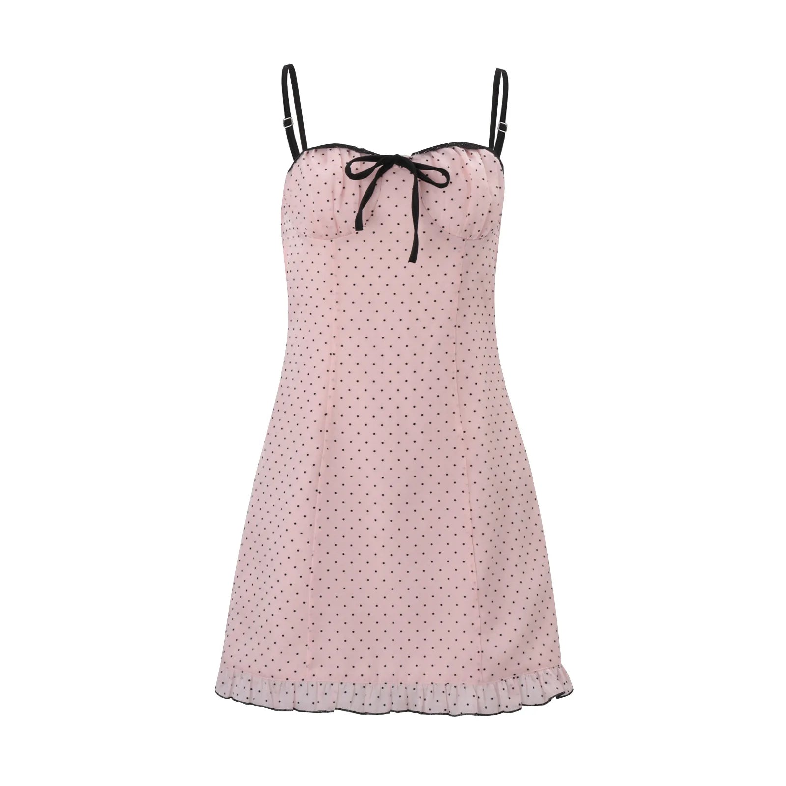 French Lace Halter Mini Dress – Women’s Slim Fit Satin Summer Dress