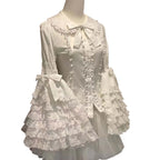 Lolita Lace Princess Sleeve Blouse – Women’s Long Sleeve Inner Top