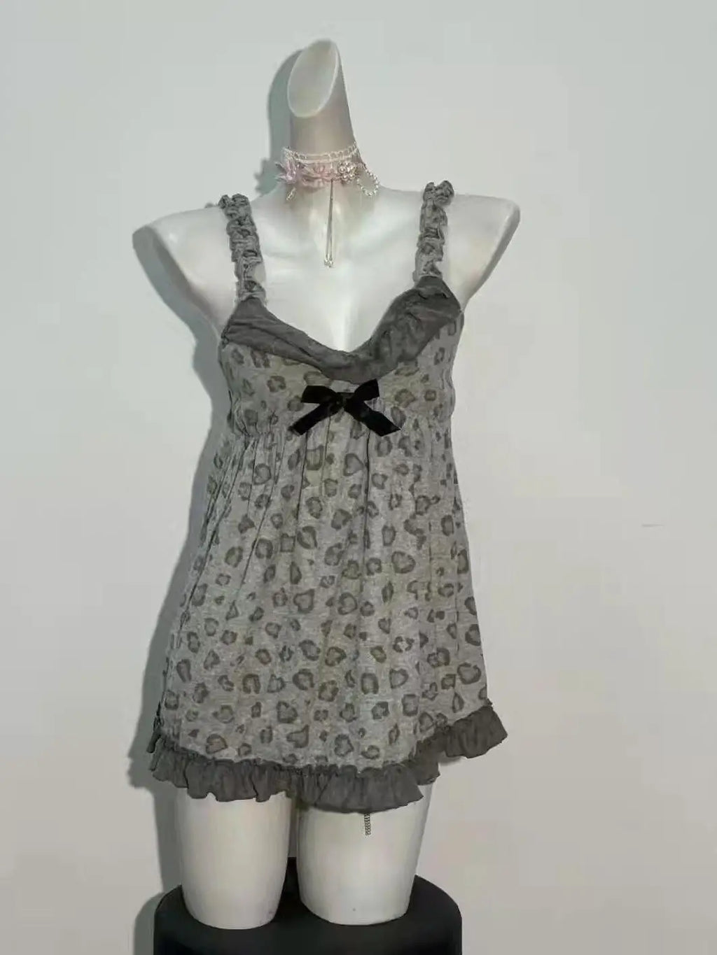 French Lace Halter Mini Dress – Women’s Slim Fit Satin Summer Dress