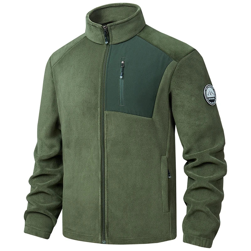 Men’s Fleece Winter Jacket – Thick Warm Casual Outerwear