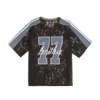 Women’s Lace Denim Patch Streetwear T-Shirt