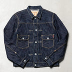 Iron Heart Type II 16oz Indigo Selvedge Denim Jacket – Rope-Dyed Vintage Workwear