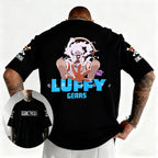 One Piece Anime Graphic T-Shirt – Men’s Harajuku Y2K Short Sleeve Tee