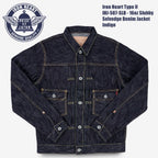 Iron Heart Type II 16oz Indigo Selvedge Denim Jacket – Rope-Dyed Vintage Workwear