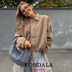 Women’s Khaki Suede Bomber Jacket – Oversized Zip-Up Coat