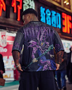 Men’s Oversized Quick-Dry T-Shirt – Breathable Printed Sports & Casual Tee