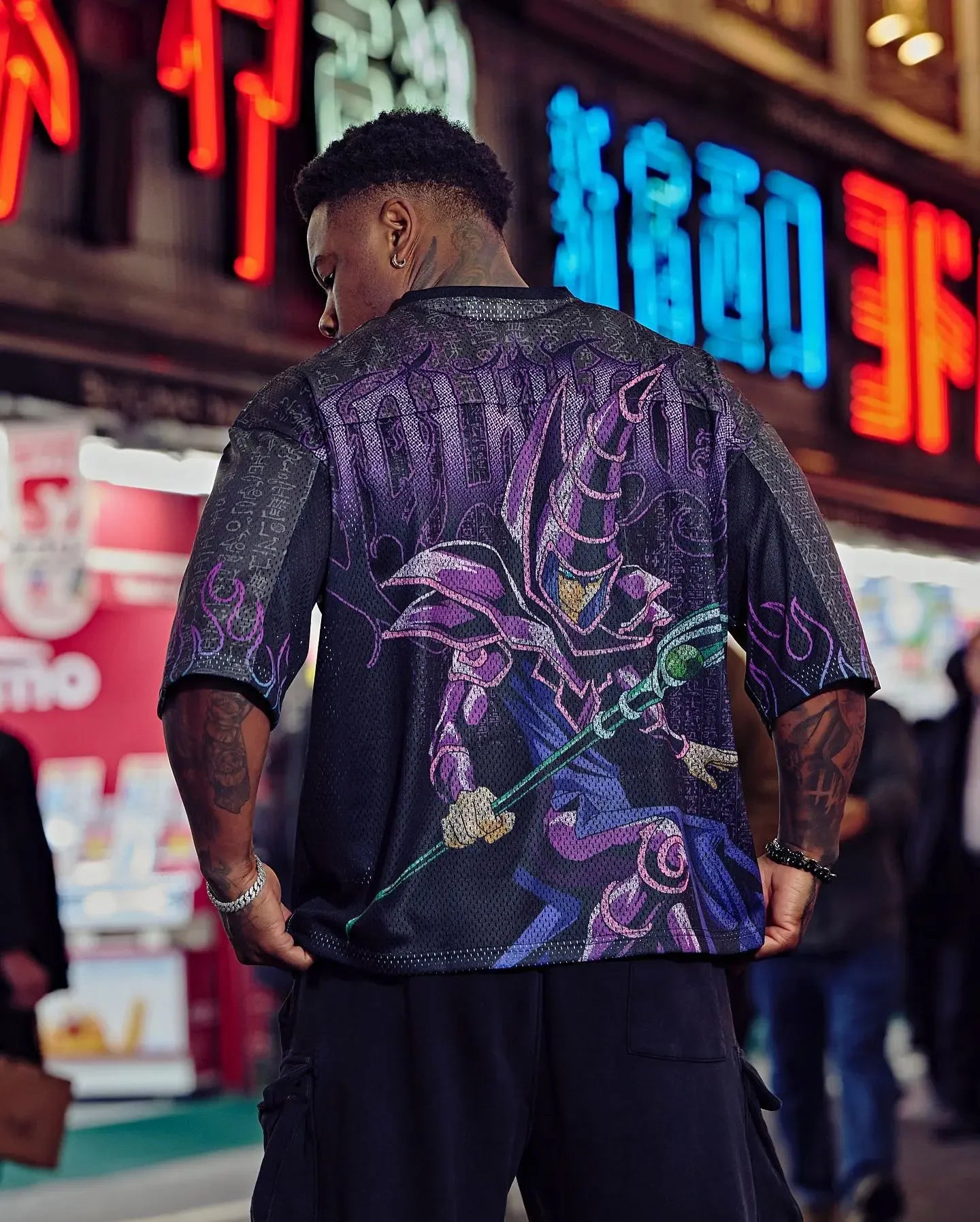 Men’s Oversized Quick-Dry T-Shirt – Breathable Printed Sports & Casual Tee