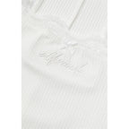 Elegant Lace Trim Ribbed Tank Top – Women’s Sleeveless White Cami