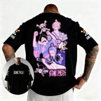 One Piece Anime Graphic T-Shirt – Men’s Harajuku Y2K Short Sleeve Tee