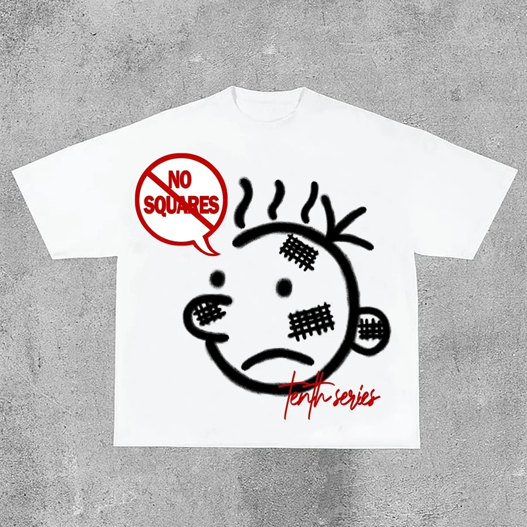 Unisex Harajuku Graphic T-Shirt – Oversized Y2K High Street Streetwear Tee